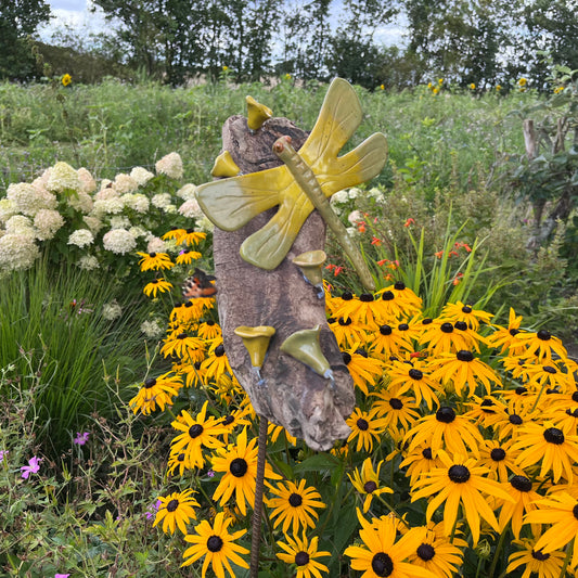 Guldsmed m/ blomster