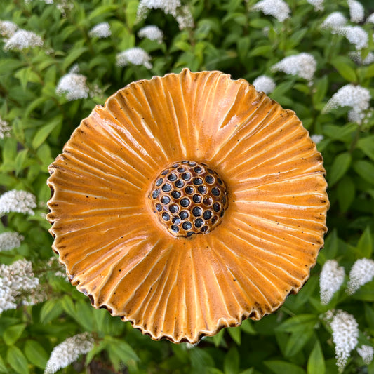 Blomst, lys orange