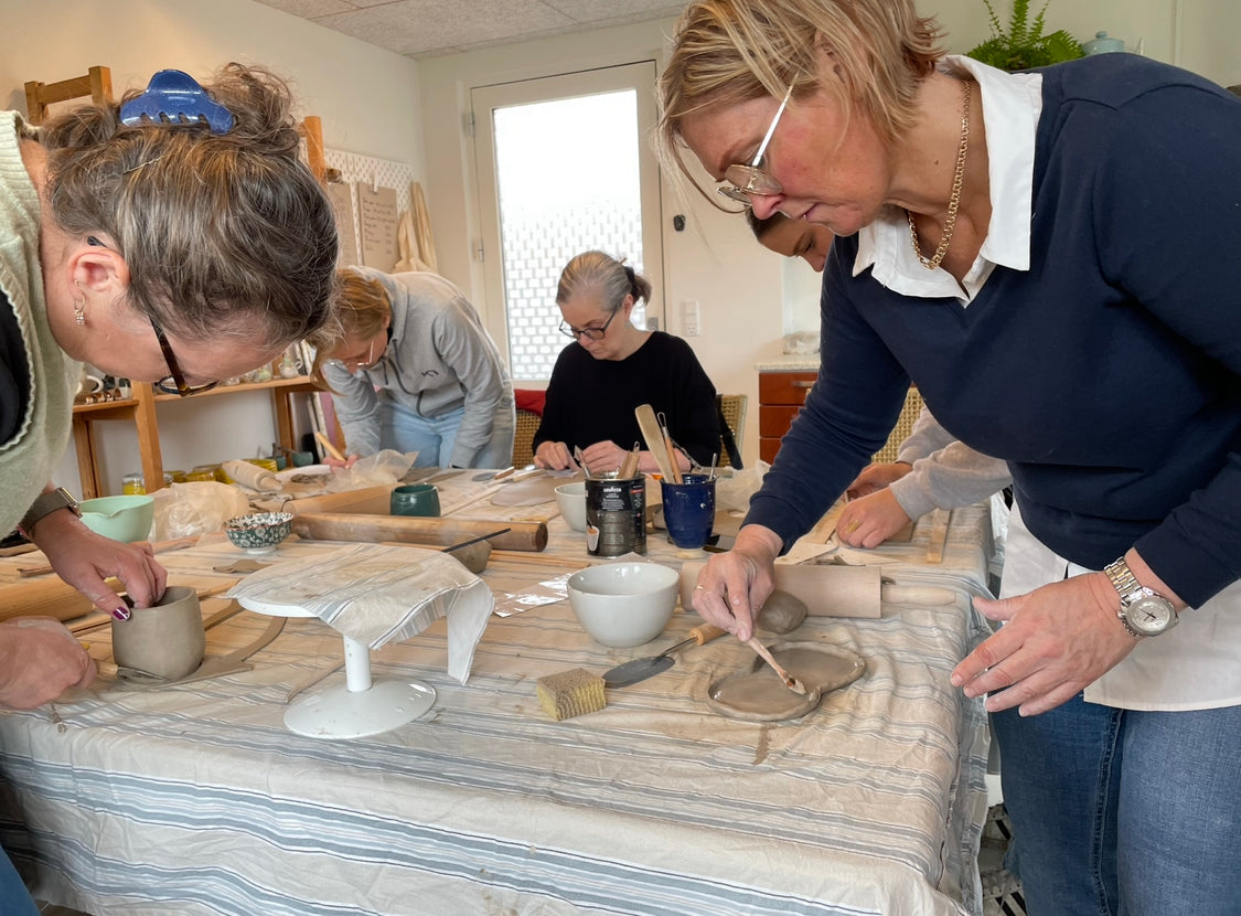 Keramik Kurser - for begyndere og let øvede